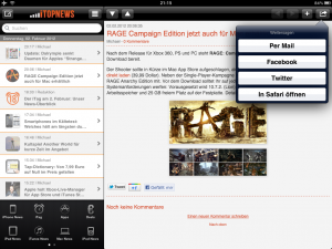 iTopnews-App iPad 3