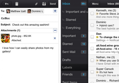 Gmail Ansicht