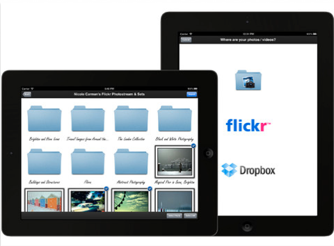Portfolio Pro for iPad Szene
