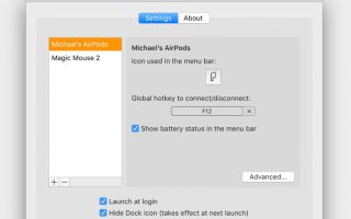 ToothFairy: Bluetooth-Manager für macOS mit neuen Funktionen