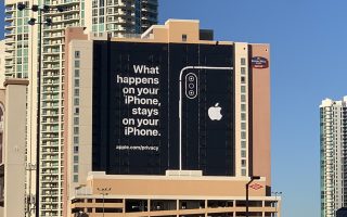 Vor Start der CES 2019: Guerilla-Aktion von Apple zum Datenschutz