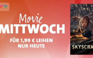 iTunes Movie Mittwoch: „Skyscraper“ für nur 1,99 Euro leihen