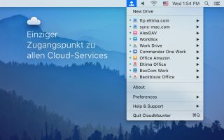 Cloudmounter: Praktisches Mac-Werkzeug zum Sonderpreis