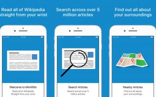 MiniWiki: Wikipedia auf der Apple Watch