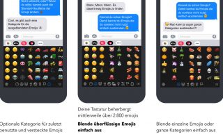 App des Tages: Smojis vereinfacht Verwenden von Emojis