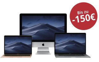 Aktion: Bis zu 150 Euro Rabatt auf den neuen iMac und mehr
