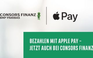 Apple Pay in Deutschland neu mit Consors Finanz, Monese und Viabuy