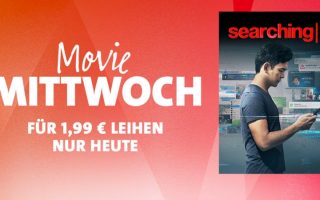 iTunes Movie Mittwoch: „Searching“ für nur 1,99 Euro in 4K HDR leihen