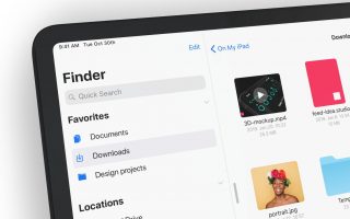 Design-Konzept zeigt Apples Finder auf dem iPad (Video)