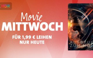 iTunes Movie Mittwoch: „Aufbruch zum Mond“ für nur 1,99 Euro in 4K HDR leihen