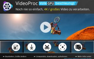 VideoProc für Mac: Video-Editor für 4K auf dem Mac jetzt kostenlos (mit Giveaway)