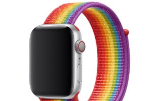 Pride: Neues Regenbogen-Armband für die Watch in Stores ausgestellt