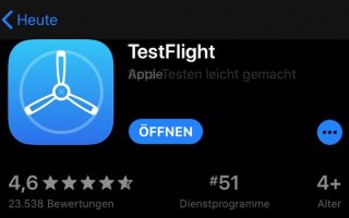 TestFlight offiziell mit Support für den Dark Mode von iOS 13