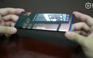 Oppo Waterfall Screen: Video zeigt beeindruckendes Smartphone-Display