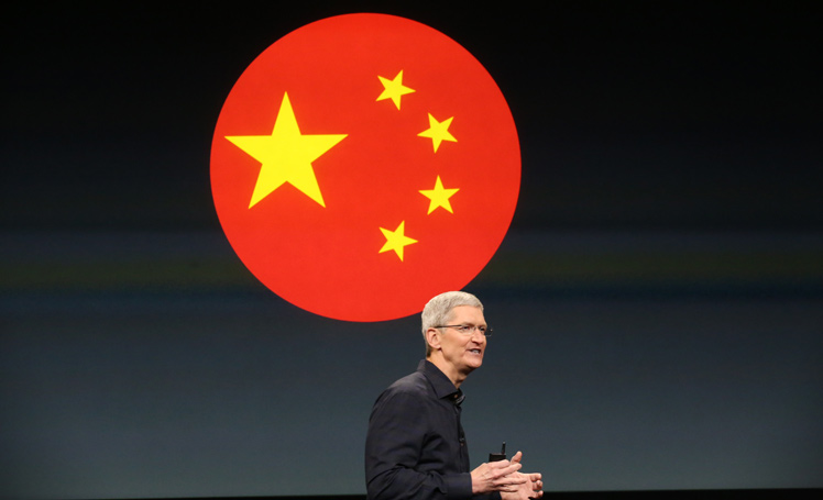 Apple-Verkäufe in China stark zurückgegangen