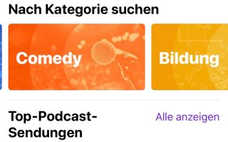 Apple Podcasts: Kategorien überarbeitet und durch neue erweitert
