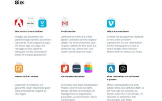 WhatsApp, Gmail & Co.: Neue Dropbox Erweiterungen für gemeinsames Arbeiten