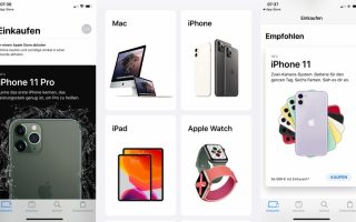 Offizielle Apple Store App erhält Redesign