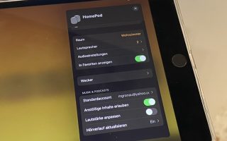 Apple liefert Update für HomePod aus