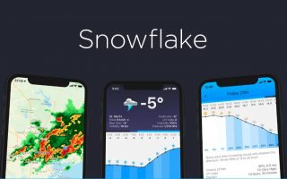 App des Tages: Snowflake Weather