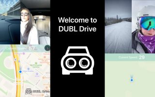 DUBL Drive: Dashcam-App kombiniert Vorder- und Rück-Kamera