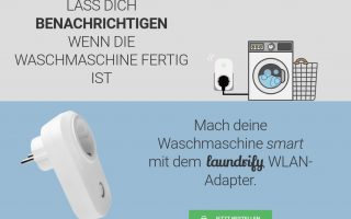 Laundrify: Smarte Steckdose für Waschmaschinen
