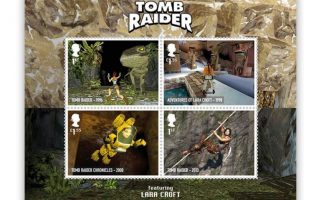 Videogames als Briefmarken: Tomb Raider und Lemmings zum Ablecken