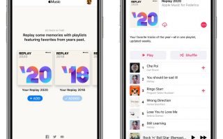 Spotify mit neuen Podcast-Seiten, Apple Music mit neuer Playlist „Replay 2020“