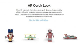 Zum 3D-Shoppen: Apple erweitert Quick Look-Funktionalität