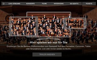 Coronavirus: Konzerte der Berliner Philharmoniker vorerst kostenlos