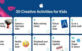 Lernen in Zeiten von Corona: Apple teilt „30 kreative Aktionen für Kinder“