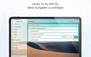 App des Tages: Zenkit To Do als Ersatz für Wunderlist