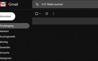 Gmail Dark Mode endlich für alle Nutzer