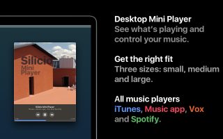 Silicio: Praktischer Mini-Player für Spotify und Apple Music