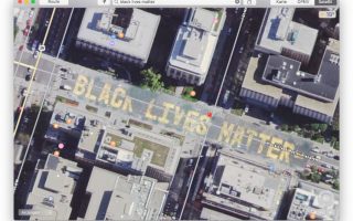 „Black Lives Matter“-Straße jetzt in Apple Maps sichtbar