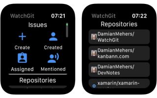 WatchGit ist ein neuer GitHub-Client für die Apple Watch