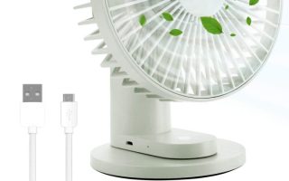 Gegen die Bürohitze: 50 % Rabatt auf USB-Schreibtischventilator