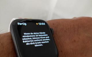 Händewaschen-Erinnerung der Apple Watch funktioniert nicht mehr