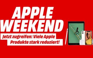 Apple Weekend bei MediaMarkt: Zahlreiche Angebote und reduziertes Zubehör