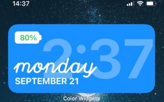 App des Tages: Color Widgets