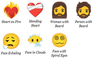 Frau mit Bart & mehr: Sieben neue Emojis und 210 Variationen