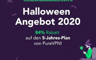 PureVPN mit 84 % Halloween-Rabatt für iTopnews-Leser