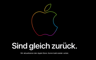 Apple Store geht down: Ab 19 Uhr Event und neue ARM Macs