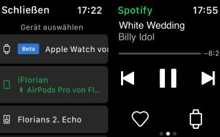 Spotify-Tipp: Musik über Apple Watch mit AirPods anhören
