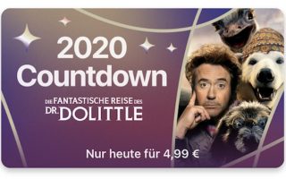 Apple 2020 Countdown: „Die fantastische Reise des Dr. Doolittle“ nur 4,99 Euro