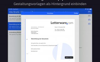 App des Tages: EasyLetter neu mit Serienbriefen und Briefpapier