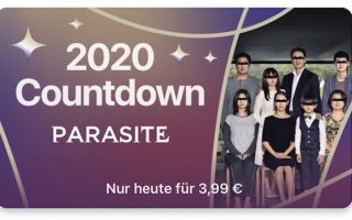 Apple 2020 Countdown: „Parasite“ heute für nur 3,99 Euro