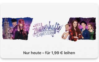 iTunes Movie Mittwoch: „Vier zauberhafte Schwestern“ für nur 1,99 Euro leihen
