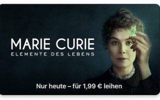 iTunes Movie Mittwoch: „Marie Curie“ heute nur 1,99 Euro