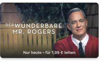 iTunes Movie Mittwoch: „Der wunderbare Mr. Rogers“ heute nur 1,99 Euro